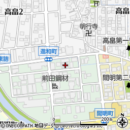 石川県金沢市進和町2周辺の地図