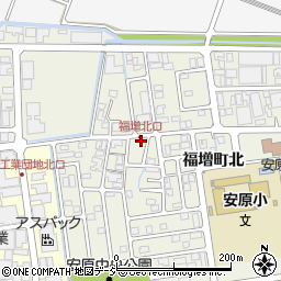 石川県金沢市福増町北161周辺の地図