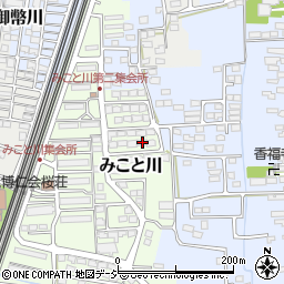 長野県長野市みこと川73周辺の地図