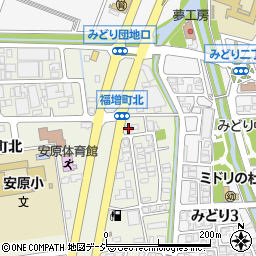 石川県金沢市福増町北915周辺の地図