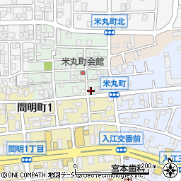石川県金沢市米丸町103周辺の地図