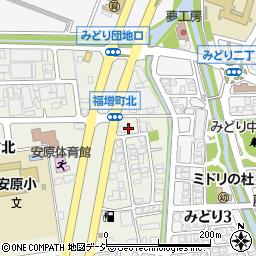 石川県金沢市福増町北916周辺の地図