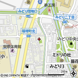 石川県金沢市福増町北665周辺の地図