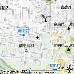 石川県金沢市進和町1周辺の地図
