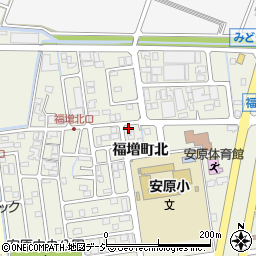 石川県金沢市福増町北1096周辺の地図