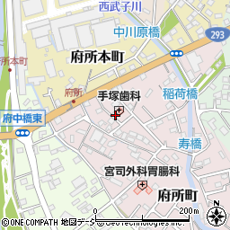 栃木県鹿沼市府所町185-18周辺の地図
