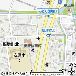 石川県金沢市福増町北1071周辺の地図