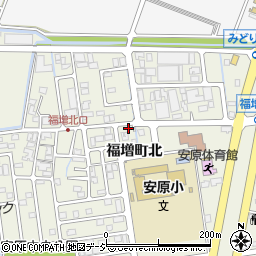石川県金沢市福増町北1095周辺の地図