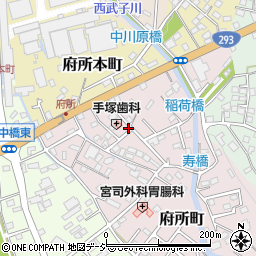 栃木県鹿沼市府所町185-16周辺の地図