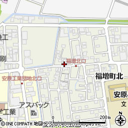 石川県金沢市福増町北89周辺の地図
