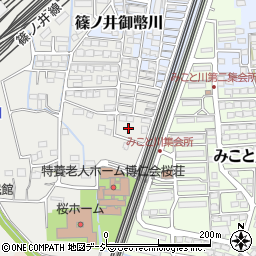 長野県長野市篠ノ井二ツ柳2127周辺の地図