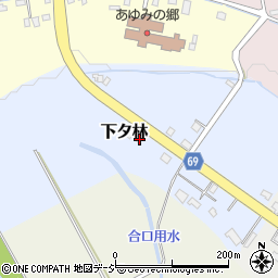 富山県富山市下タ林558-2周辺の地図