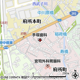 栃木県鹿沼市府所町185周辺の地図