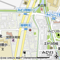 石川県金沢市福増町北645周辺の地図