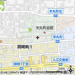 石川県金沢市米丸町90周辺の地図