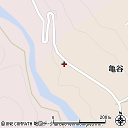 富山県富山市亀谷737周辺の地図