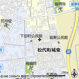 長野県長野市松代町城東50周辺の地図