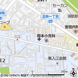 石川県金沢市入江1丁目611周辺の地図