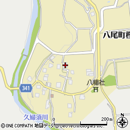 富山県富山市八尾町樫尾45周辺の地図