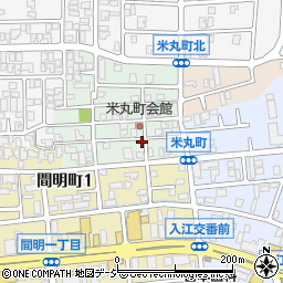 石川県金沢市米丸町94周辺の地図