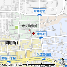 石川県金沢市米丸町96周辺の地図