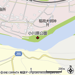 小川原公園周辺の地図