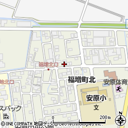 石川県金沢市福増町北1020周辺の地図