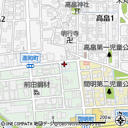 石川県金沢市進和町33周辺の地図