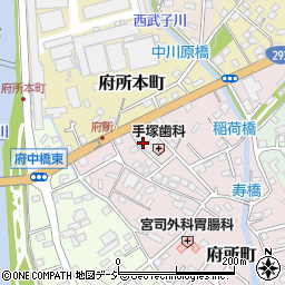 栃木県鹿沼市府所町185-1周辺の地図