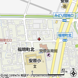 石川県金沢市福増町北432周辺の地図