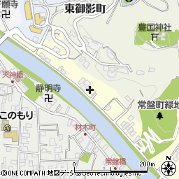 石川県金沢市常盤町20周辺の地図