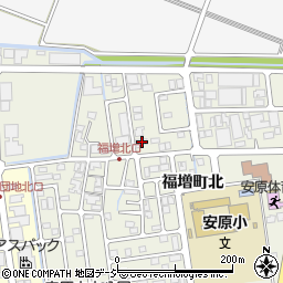 石川県金沢市福増町北1019周辺の地図