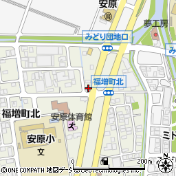 石川県金沢市福増町北1063周辺の地図