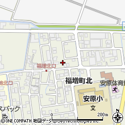 石川県金沢市福増町北1030周辺の地図