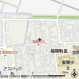 石川県金沢市福増町北1006周辺の地図