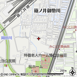 長野県長野市篠ノ井二ツ柳2105周辺の地図