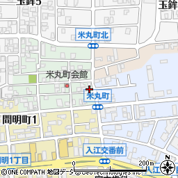 石川県金沢市米丸町66周辺の地図