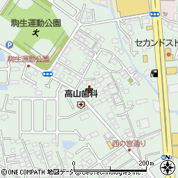 栃木県宇都宮市鶴田町1966周辺の地図