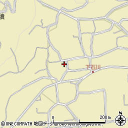 長野県長野市篠ノ井石川（下石川）周辺の地図