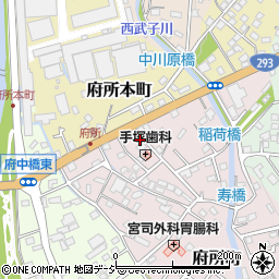 栃木県鹿沼市府所町185-2周辺の地図