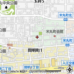 石川県金沢市米丸町53周辺の地図