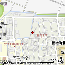 石川県金沢市福増町北77周辺の地図