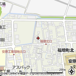 石川県金沢市福増町北86周辺の地図