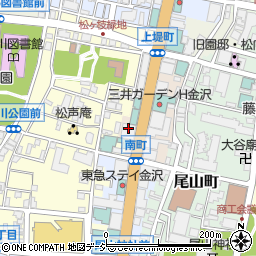 株式会社北日本新聞社　金沢支社周辺の地図