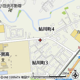 日立鮎川三郵便局周辺の地図