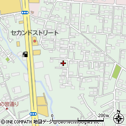 栃木県宇都宮市鶴田町3655周辺の地図