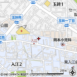 石川県金沢市入江1丁目627周辺の地図