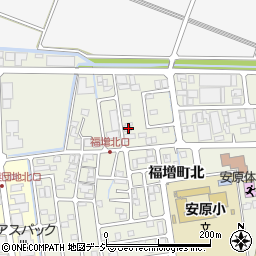 石川県金沢市福増町北1018周辺の地図