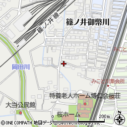 長野県長野市篠ノ井二ツ柳2102周辺の地図