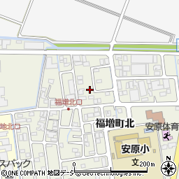石川県金沢市福増町北1032周辺の地図